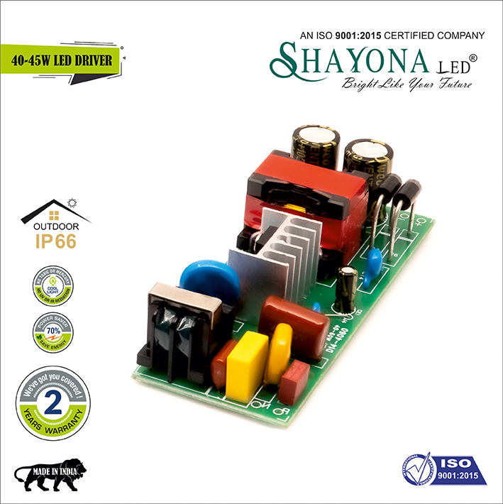 Shayona LED driver 40 watt to 45 watt